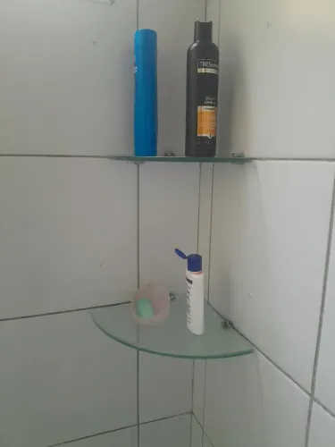 Cantoneira de vidro