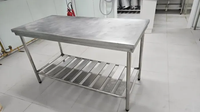 Bancada inox 160x60