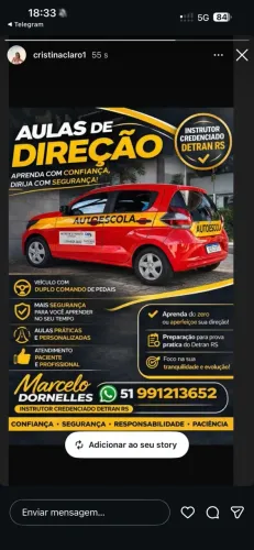 Instrutor Autônomo de Auto escola 
