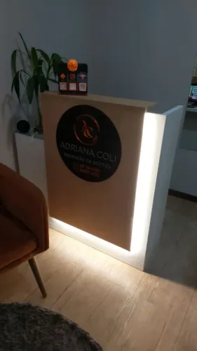 Balcão de recepção