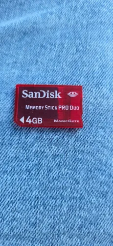Memory Stick Pro Duo 4GB