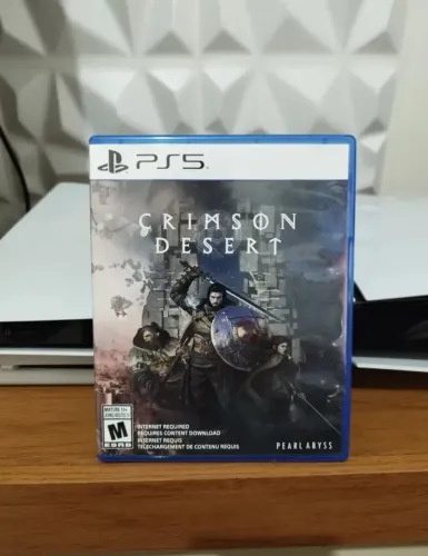 Jogo crimson desert ps5 mídia física