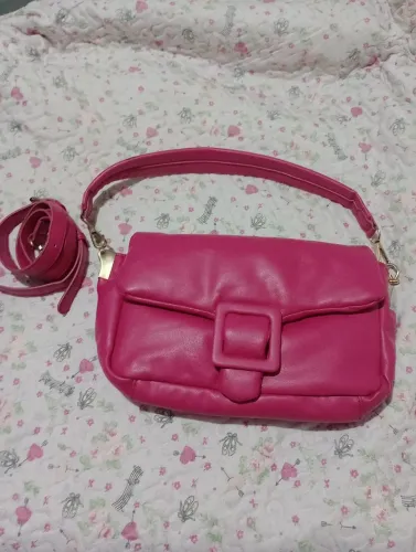 BOLSA PINK BAQUETE