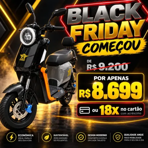 Scooter Elétrica AG08 Black Friday