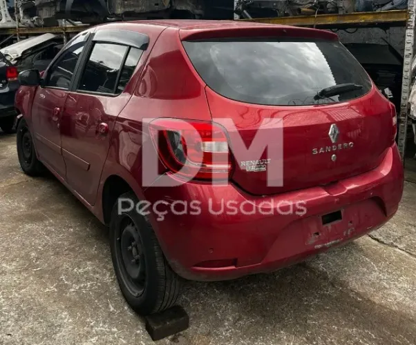 Sucata Renault Sandero Motor 1.0 16v Cambio Manual Somente Peças