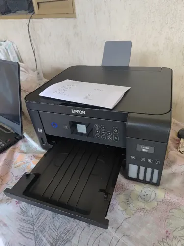 Impressora Multifuncional Epson EcoTank L4160 Wifi Tanque de Tinta