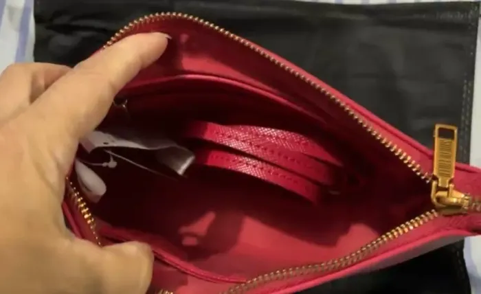 Bolsa Santa lolla tira colo vermelha