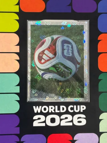 Figurinha Rara Especial da Bola Trionda FWC 5 Original Panini