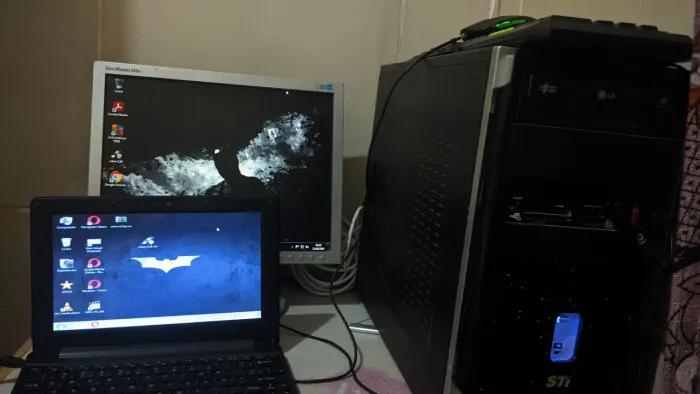COMPUTADOR COMPLETO+NETBOOK FUNCIONANDO 