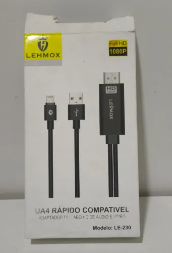 Adaptador Lightning para HDMI Lehmox LE-230 Full HD 1080p