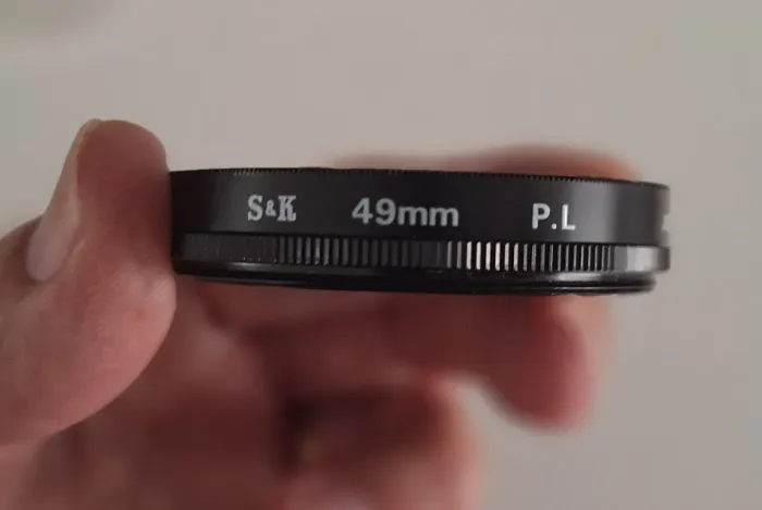FILTRO S & K POLARIZ 49mm