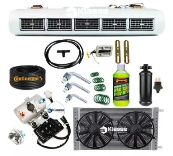 Kit ar condicionado eletrico 12 Volts novo na caixa