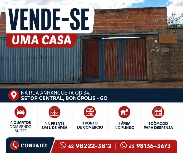 Vende -se uma casa