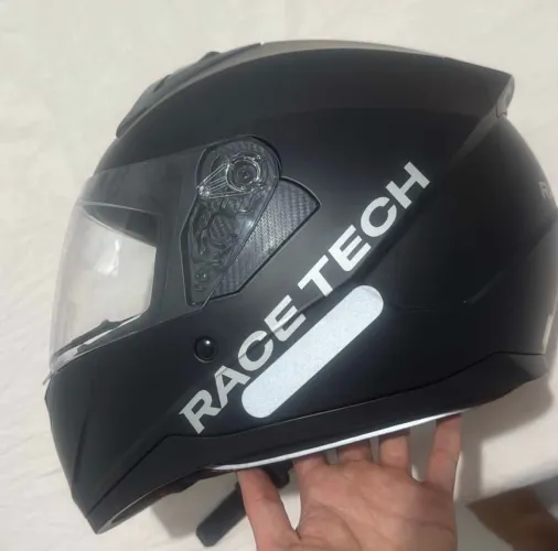Capacete moto race tech 