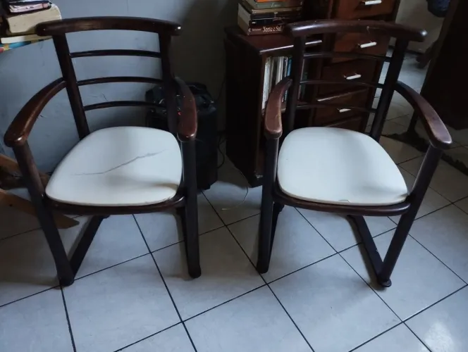 Cadeiras decorativa 300,00 as duas 