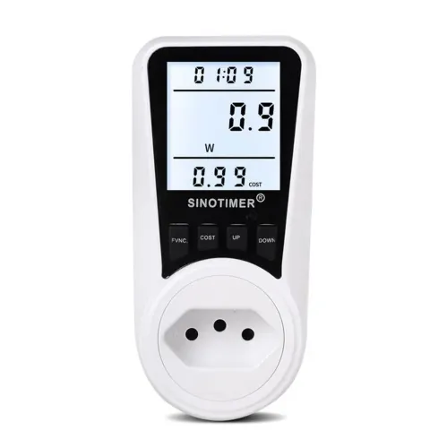 Wattimetro Digital Medidor De Consumo Energia Tomada Bivolt