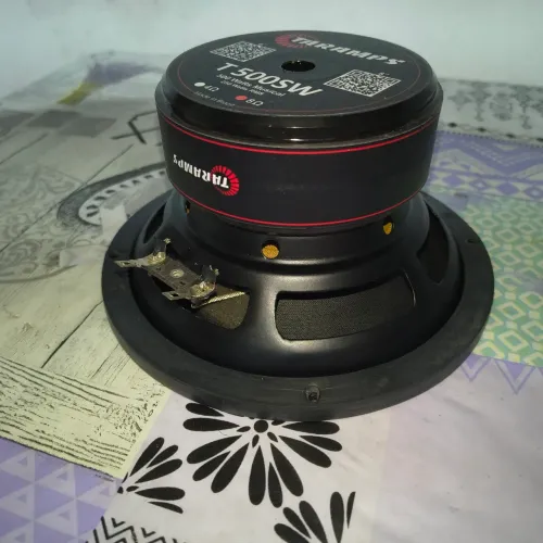 Subwoofer Taramps T 500 SW de 6 polegadas 250W RMS