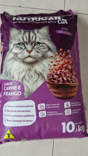 Ração Gato Nutrican Cat 10,1 kg