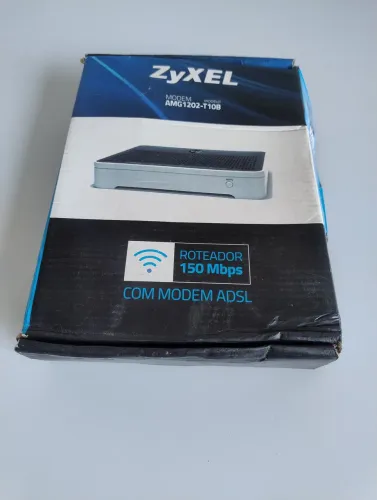 Roteador 150mbps zyxel novo e barato