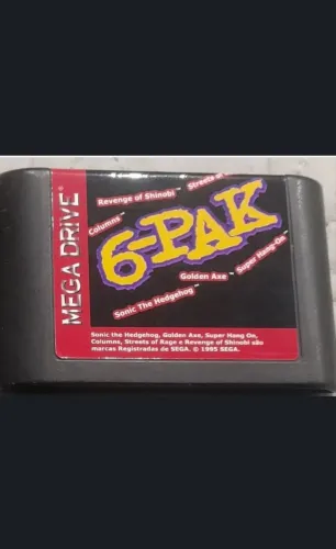 6-pak Mega Drive