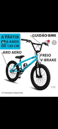 Vendo essa bicicleta zerada na caixa só montar
