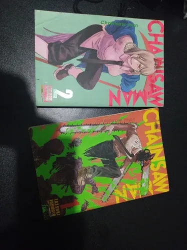 Mangá 1 e 2 de chainsaw man - Tatsuki Fujimoto