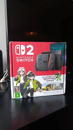 Nintendo Switch 2 - Com Metroid Prime 4 e Cronos New Dawn físicos