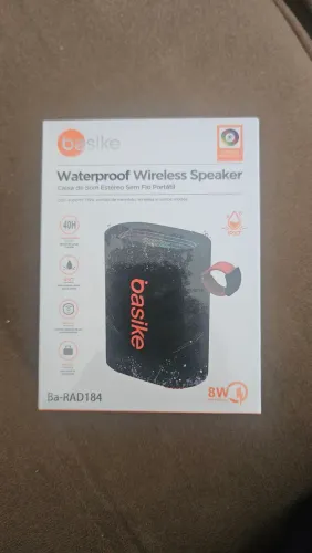 Caixa de som baslike RGB Prova d'água Lacrada