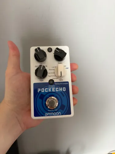 Pedal Ammoon Pochecho - Delay e loopper
