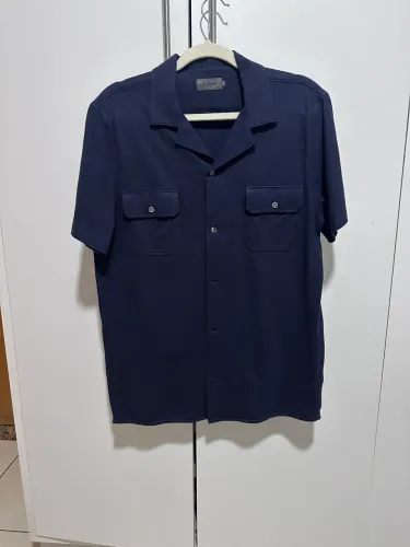 Camisa Oficina Reserva Azul marinho