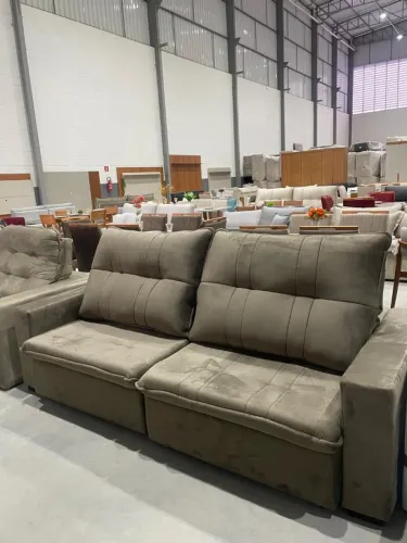 Sofá Retrátil e Reclinável OFERTA DE ÚLTIMA PEÇA