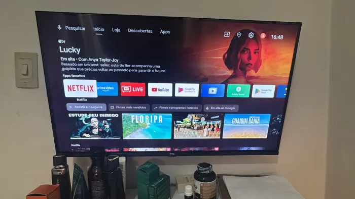 TV TCL Na garantia