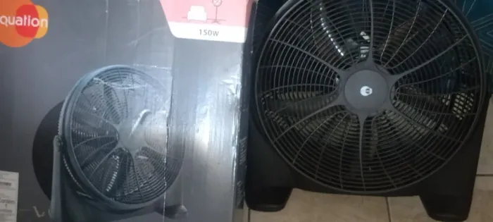 Circulador De Ar Turbo 50cm 150w/127v Black Equation NF.CAIXA/MANUAL PARCELA EM ATE 12X!