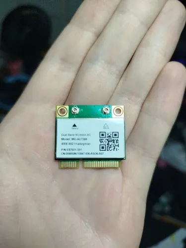 Placa de rede PCI Wifi/Bluetooth MC-AC7265