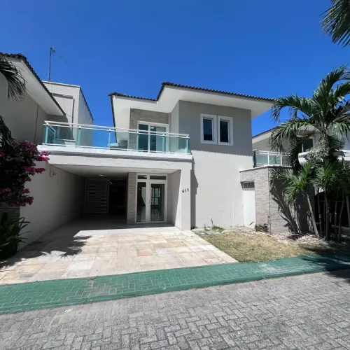 Belíssima Casa para Aluguel no Condomínio Villaggio Marbello, Praia do Futuro - Fortaleza