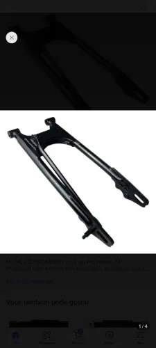 Balança quadro elástico ybr factor 2000-2017