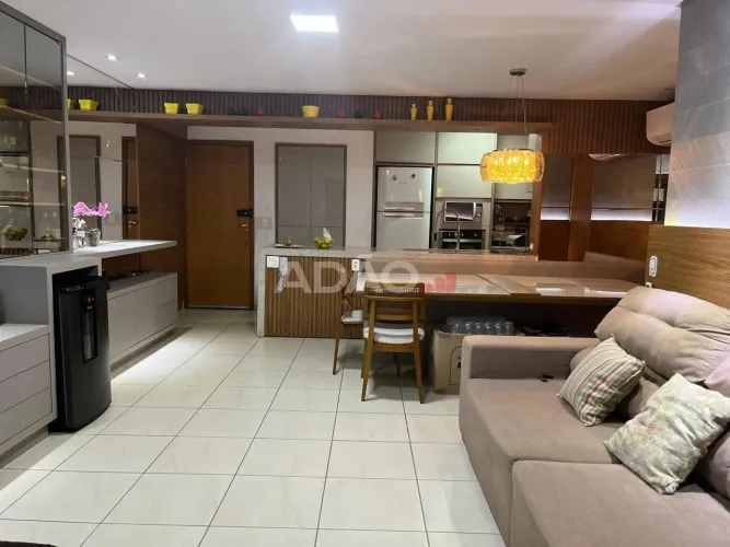 APARTAMENTO 3 QUARTOS COM MARCENARIA COMPLETA + 2 GARAGENS LADO A LADO VARANDAS DE COPACA