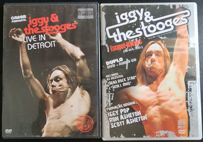 2 DVD + 1 CD The Iggy Pop and the Stooges