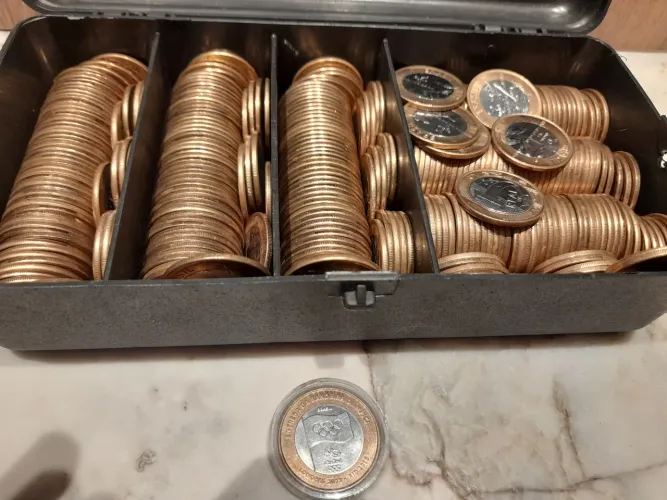 350 Moedas antigas