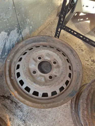 2 Rodas de Aço do Fusca