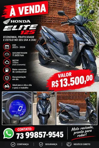 Moto Honda Elite125 2023/24