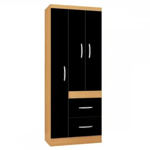 GUARDA ROUPA MILÃO 68CM - 3 PORTAS E 2 GAVETAS - POQUEMA