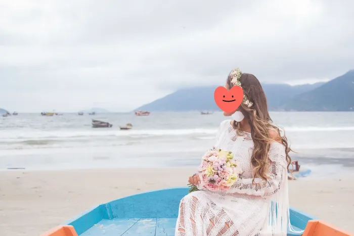 Vestido Noiva Crochê