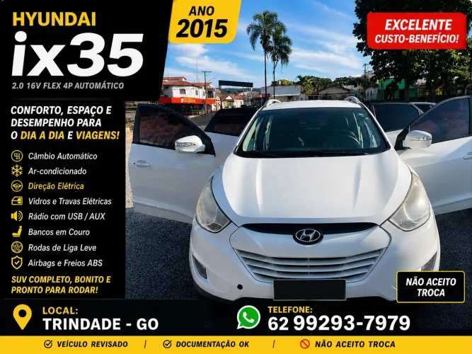Hyundai IX35 GLS 2.0 16V 2WD Flex Aut. 2015