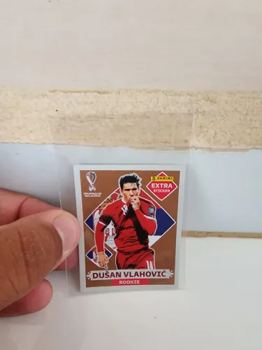 Figurinha Rookie Du?an Vlahovi? Bronze Copa do Mundo 2022