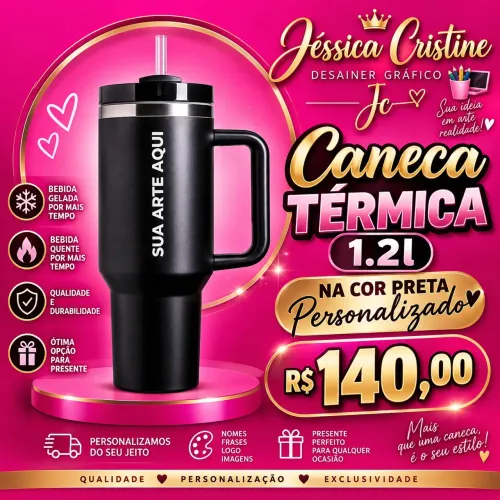 Jéssica Cristine desainer gráfico Jc