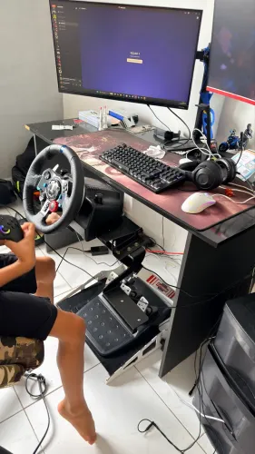 Volante Logitech g29 GARANTIA E NOTA FISCAL novo 