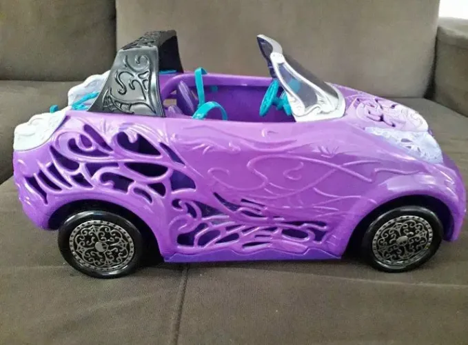Carrinho Monster High scaris original Mattel
