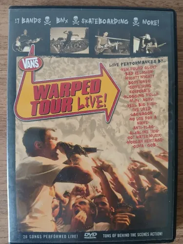 DVD Vans Warped Tour Live