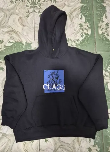 Moletom Class Hoodie Relaxed Class Georges Mill Black